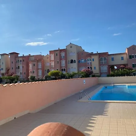 Superbe Studio Renove Avec Piscine Et Vue Marina Le Barcarès Extérieur photo
